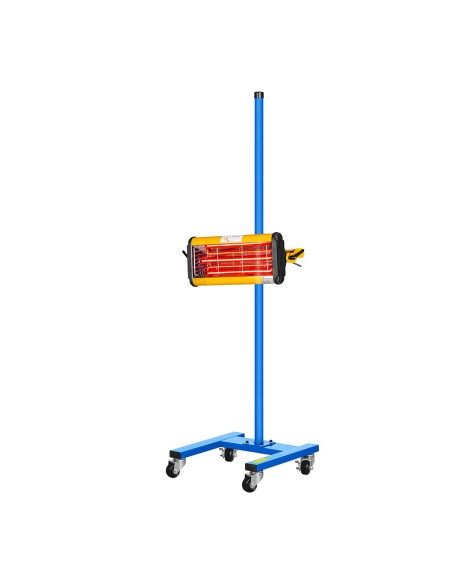 Dažų infraraudonųjų spindulių šilumos radiatorius dažams džiovinti ant stovo 1100W IR-DRYER1000