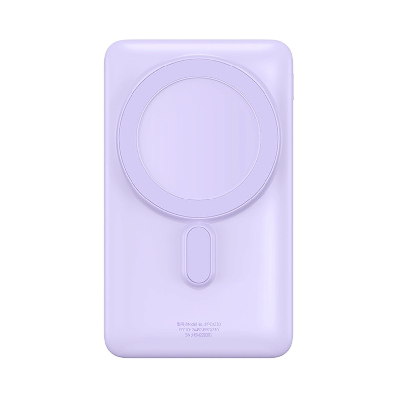 Greito įkrovimo maitinimo blokas 10000mAh 20W USB-C 50cm violetinė