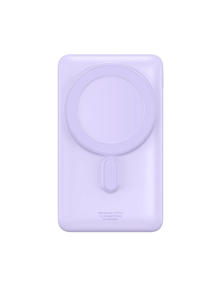 Greito įkrovimo maitinimo blokas 10000mAh 20W USB-C 50cm violetinė Greito įkrovimo maitinimo blokas 10000mAh 20W USB-C 50cm violetinė