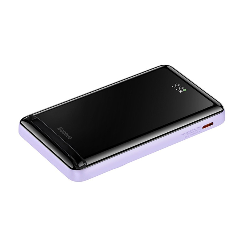 Greito įkrovimo maitinimo blokas 10000mAh 20W USB-C 50cm violetinė