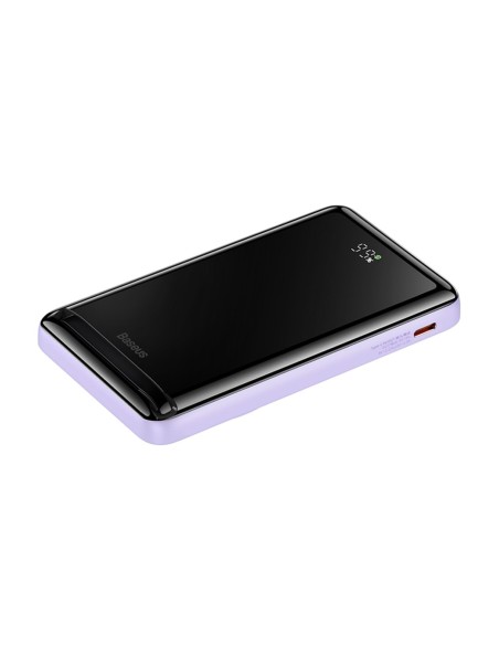 Greito įkrovimo maitinimo blokas 10000mAh 20W USB-C 50cm violetinė Greito įkrovimo maitinimo blokas 10000mAh 20W USB-C 50cm violetinė