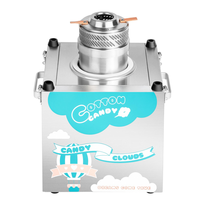 Veiksminga cukraus vatos mašina 1500W 4kg/h 62cm Royal Catering RCZK-1500S-W