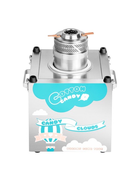 Veiksminga cukraus vatos mašina 1500W 4kg/h 62cm Royal Catering RCZK-1500S-W Veiksminga cukraus vatos mašina 1500W 4kg/h 62cm Royal Catering RCZK-1500S-W