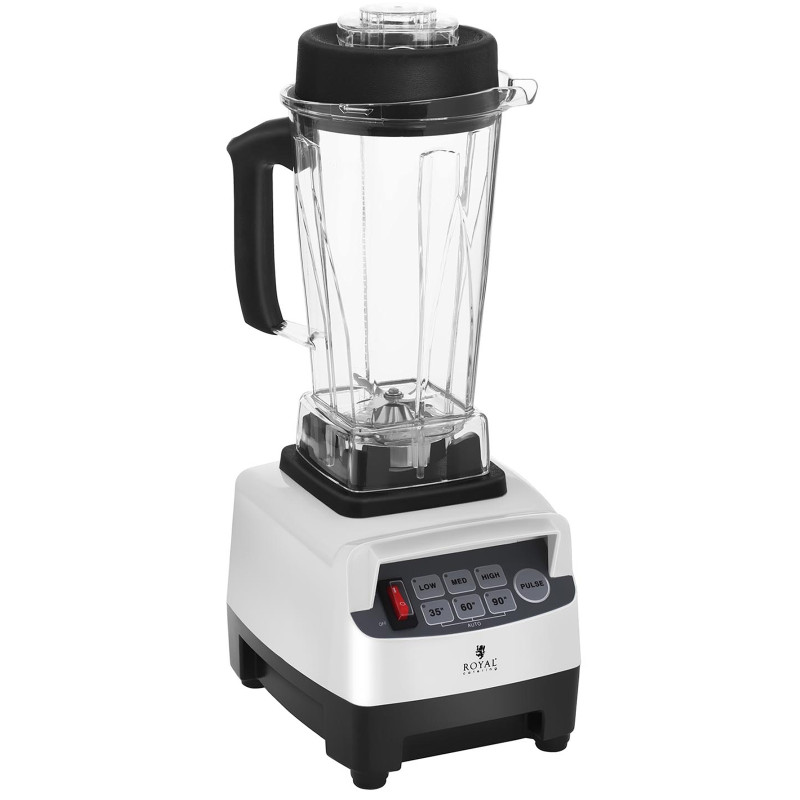 Blenderio puodelio maišytuvas su dangteliu 38000 aps./min 1500W Royal Catering RCMB-2LA
