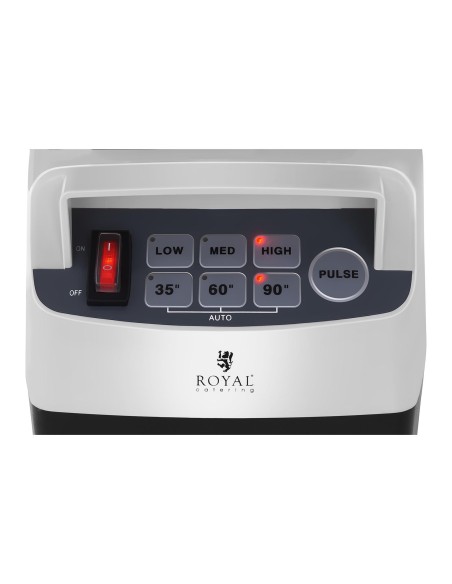 Blenderio puodelio maišytuvas su dangteliu 38000 aps./min 1500W Royal Catering RCMB-2LA