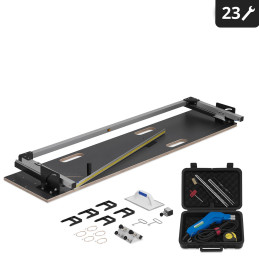 Terminis polistirolo pjaustytuvas 1350 / 320 mm 200 W + putų polistirolo pjoviklis 250 W EASYCUTTER RINKINYS