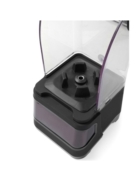Blenderio puodelio maišytuvas su garsui nepralaidžiu korpusu skaitmeniniu valdymu 2,5 l 230 V Hendi 230695