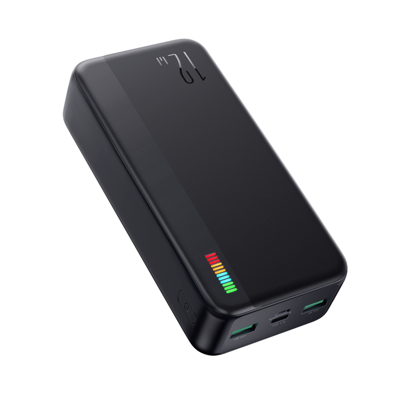 Powerbank 30000mAh Dazzling Series 12W juoda