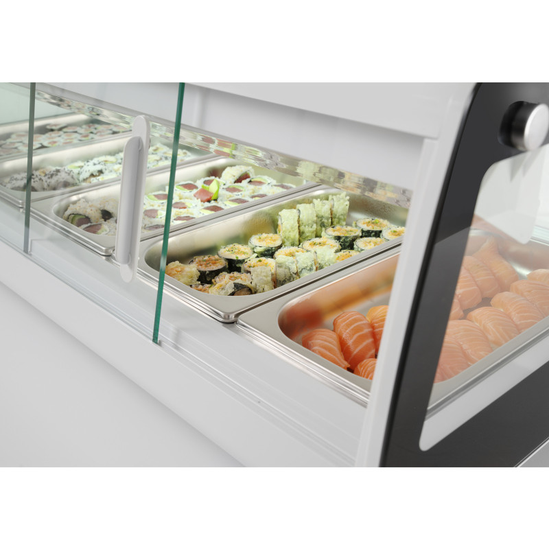 Šaldoma suši vitrina 5x GN 1/3 ARKTIC Hendi 233757