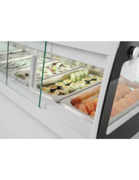 Šaldoma suši vitrina 5x GN 1/3 ARKTIC Hendi 233757