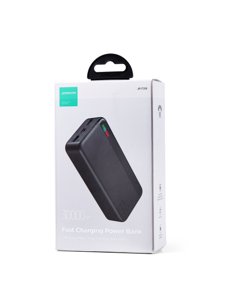 Powerbank 30000mAh Dazzling Series 12W juoda Powerbank 30000mAh Dazzling Series 12W juoda