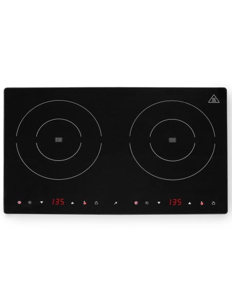 Indukcinė viryklė su jutikliniu skydeliu 2 šildymo zonos 3500W Hendi 239285 Indukcinė viryklė su jutikliniu skydeliu 2 šildymo zonos 3500W Hendi 239285