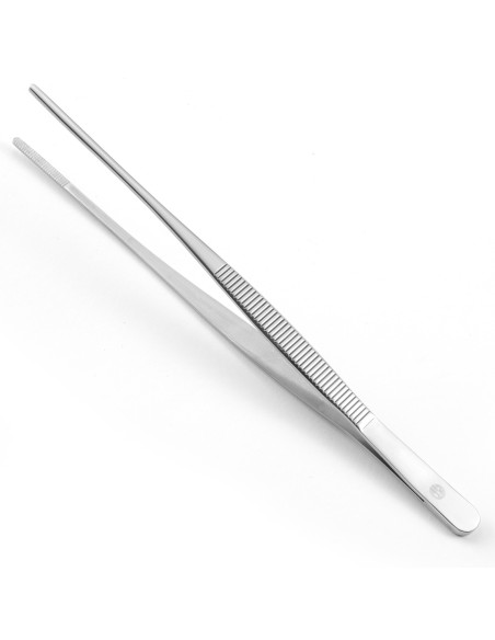 Pincetas pincetas, skirtas dekoruoti besiverčiantį maistą 230mm Hendi 680025