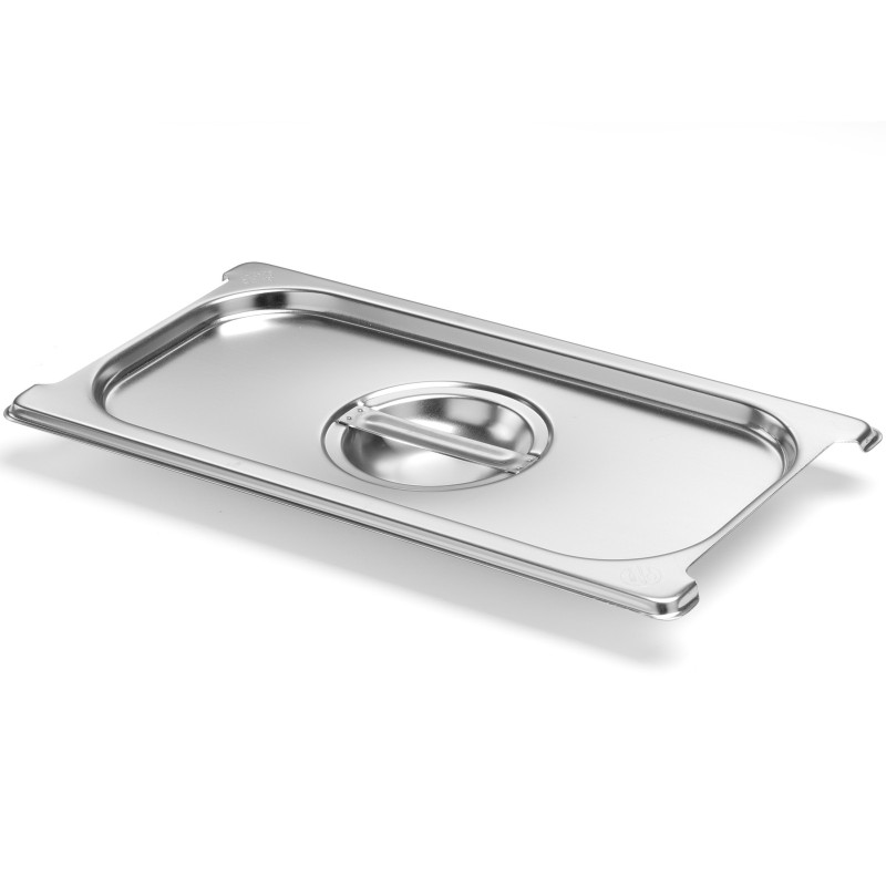 Dangtis GN 1/2 konteineriui su išpjova rankenoms 325x265mm Hendi 817834 Dangtis GN 1/2 konteineriui su išpjova rankenoms 325x265mm Hendi 817834