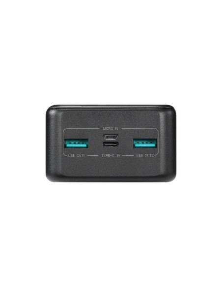 Powerbank 30000mAh Dazzling Series 12W juoda Powerbank 30000mAh Dazzling Series 12W juoda