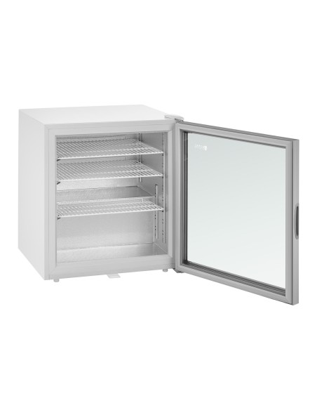 Įstiklintas stalčius šaldiklis su užraktu iki -24C 88L