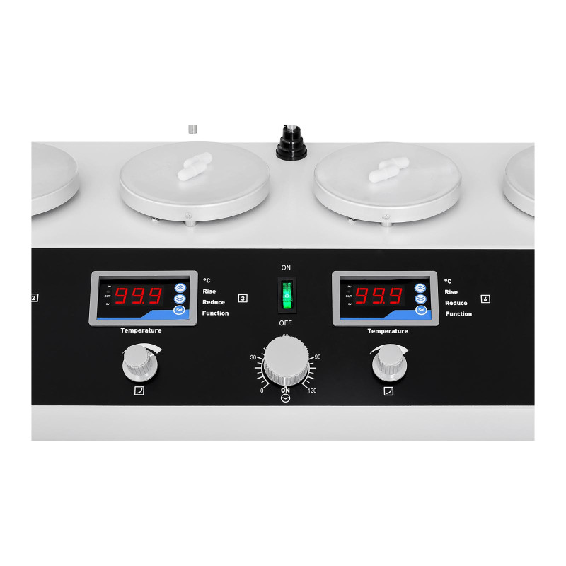 Laboratorinė magnetinė maišyklė 99C laikmatis 6 stotys + maišyklės