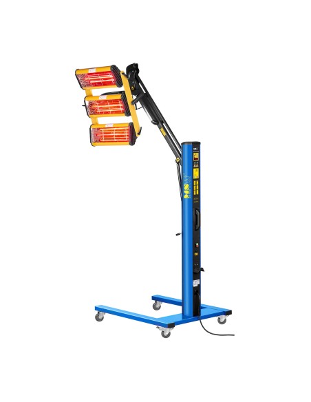 Infraraudonųjų spindulių dažų radiatorius dažams džiovinti ant 3300W stovo