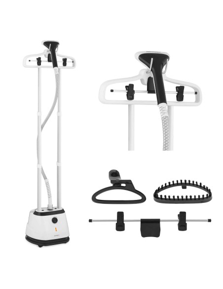 Garų lygintuvo garų stotis vertikaliam lyginimui 900 / 1800W 2 L Garų lygintuvo garų stotis vertikaliam lyginimui 900 / 1800W 2 L