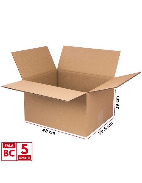 Kartoninė dėžutė FEFCO 0201 5 sluoksnių 480x395x290mm 6 x UN 5L 10vnt Kartoninė dėžutė FEFCO 0201 5 sluoksnių 480x395x290mm 6 x UN 5L 10vnt