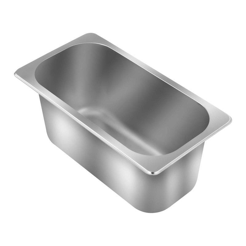 Maitinimo konteineris GN1/3 nerūdijančio plieno 15cm aukščio 5,7L