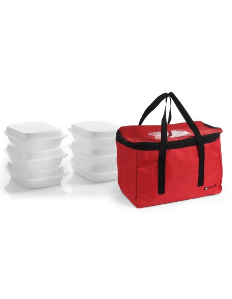 LUNCH BOX termo maišelis 6 priešpiečių dėžėms transportuoti - Hendi 709849