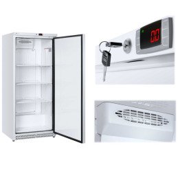 Šaldytuvo šaldytuvo baltos spalvos šaldymo spinta iki -8C 590L