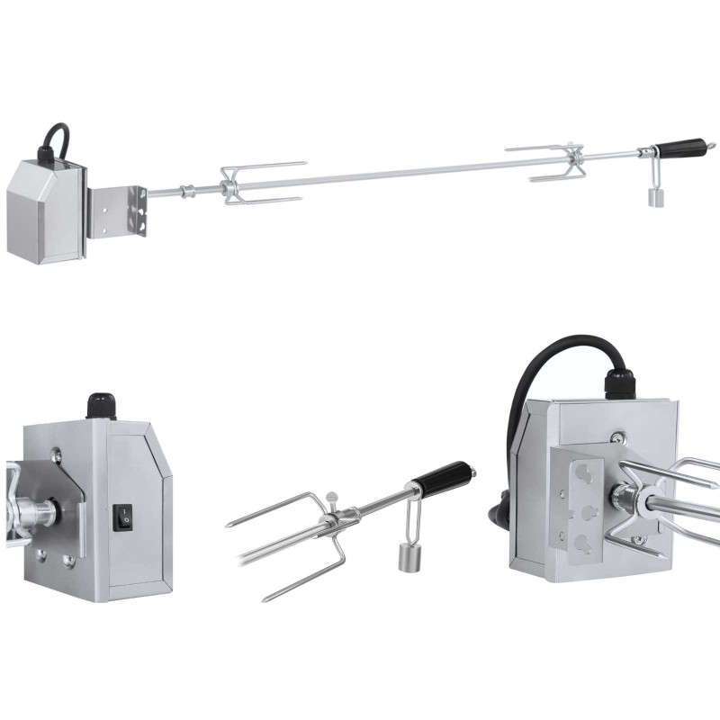 Rotacinis elektrinis iešmas griliui 2 aps./min 105cm