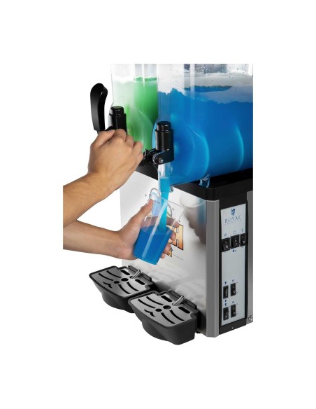 Granitor dozatorius gėrimų prietaisas slush double granite 2x 12L Granitor dozatorius gėrimų prietaisas slush double granite 2x 12L
