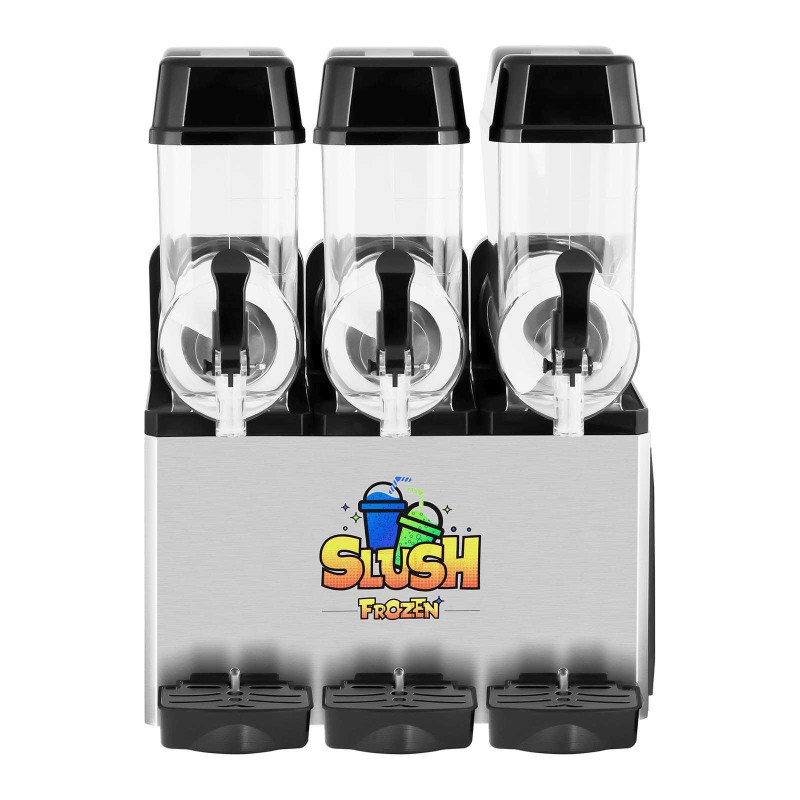 Granitor dozatorius gėrimų prietaisas slush trigubas granitas 3x 12L