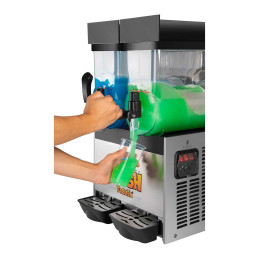 Granitor dozatorius gėrimų prietaisas slush double granite 2x 15L