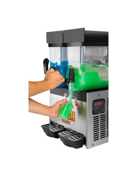 Granitor dozatorius gėrimų prietaisas slush double granite 2x 15L Granitor dozatorius gėrimų prietaisas slush double granite 2x 15L