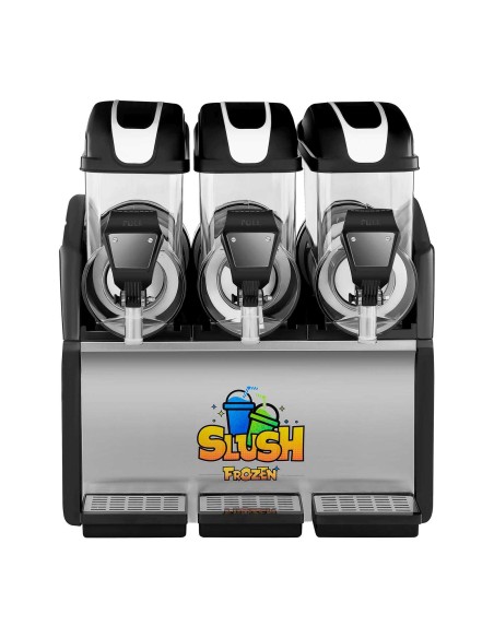 Granitor dozatorius gėrimų prietaisas slush trigubas granitas 3x 15L