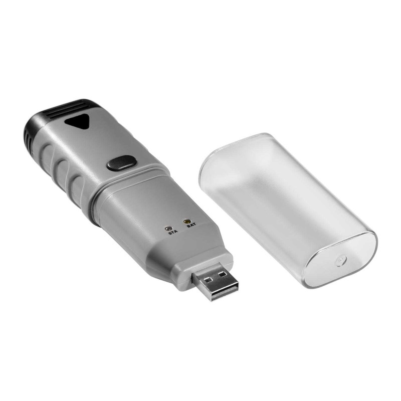 Termohigrometro temperatūros ir drėgmės registratoriaus diapazonas 0 - 100% -35 - 80C USB