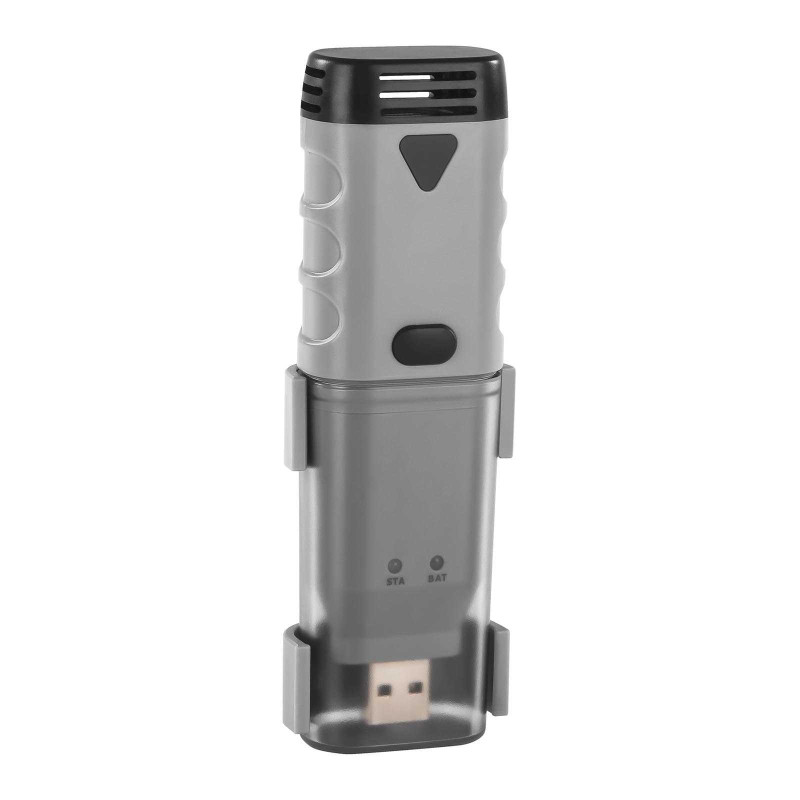Termohigrometro temperatūros ir drėgmės registratoriaus diapazonas 0 - 100% -35 - 80C USB