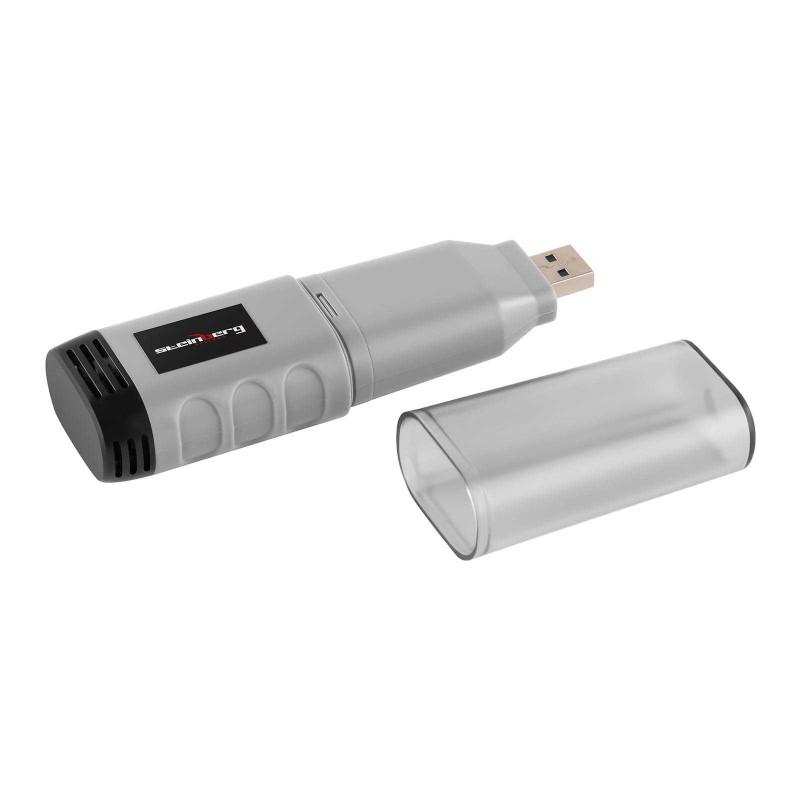 Termohigrometro temperatūros ir drėgmės registratoriaus diapazonas 0 - 100% -35 - 80C USB