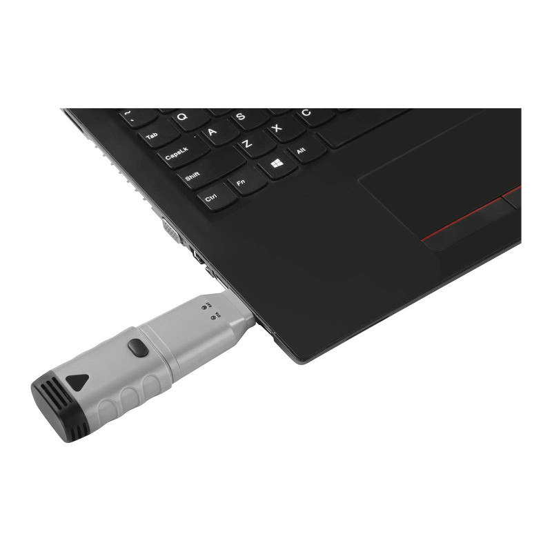 Termohigrometro temperatūros ir drėgmės registratoriaus diapazonas 0 - 100% -35 - 80C USB