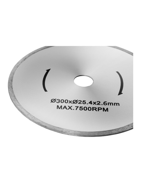 Akmens pjovimo diskinis pjūklas su deimantiniu pjūklu Dia. 300/25,4 mm Akmens pjovimo diskinis pjūklas su deimantiniu pjūklu Dia. 300/25,4 mm