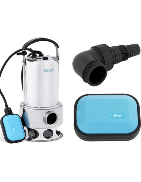 Panardinamas sodo siurblys, nerūdijantis plienas, 1100W 17000l/h iki 9,5m Panardinamas sodo siurblys, nerūdijantis plienas, 1100W 17000l/h iki 9,5m