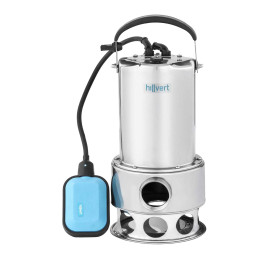 Panardinamas sodo siurblys, nerūdijantis plienas, 1100W 17000l/h iki 9,5m