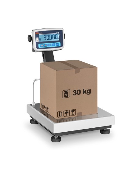 Legalizuotos sandėlio platforminės svarstyklės BEKO+ TEM RS232 30kg / 10g Legalizuotos sandėlio platforminės svarstyklės BEKO+ TEM RS232 30kg / 10g