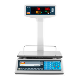 Įteisintos kainos parduotuvės svarstyklės EGE-LED TEM RS232 3kg / 1g