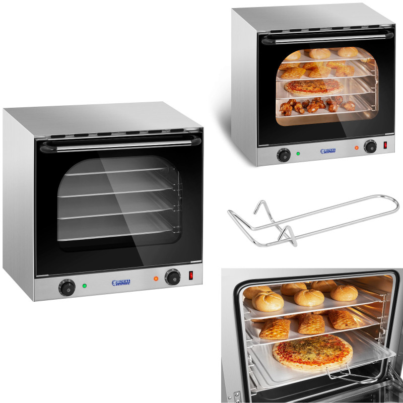 Konvekcinė orkaitė 4 lygių 2400 W + 4 x padėklas