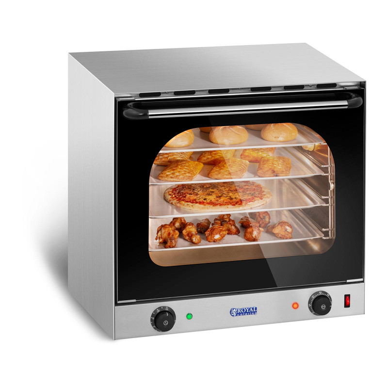 Konvekcinė orkaitė 4 lygių 2400 W + 4 x padėklas