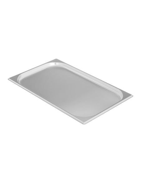 Konteineris plieninis gastronominis indas GN1/1 gylis 20 mm