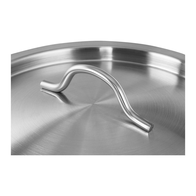 Maitinimo puodas su dangčiu, nerūdijančio plieno, indukcinei viryklei 14 l