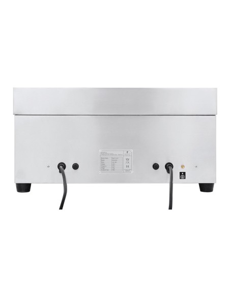 Grilis sklandžiai elektrinis grilio lėkštė 300C 60 cm 2 x 3200W