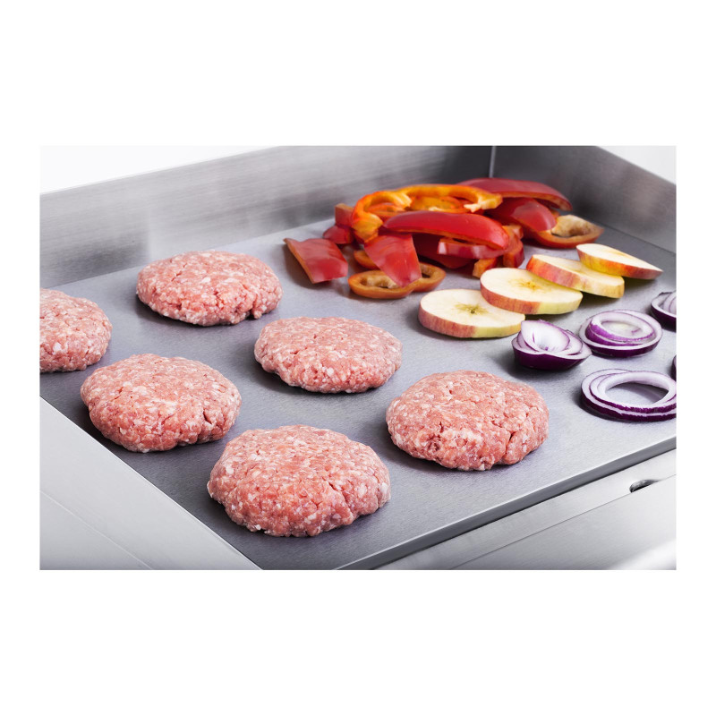 Grilis sklandžiai elektrinis grilio lėkštė 300C 60 cm 2 x 3200W