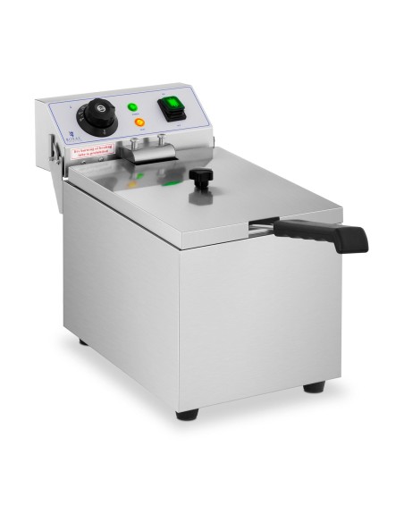 230V 3200W 8 L elektrinė gastronominė gruzdintuvė 230V 3200W 8 L elektrinė gastronominė gruzdintuvė