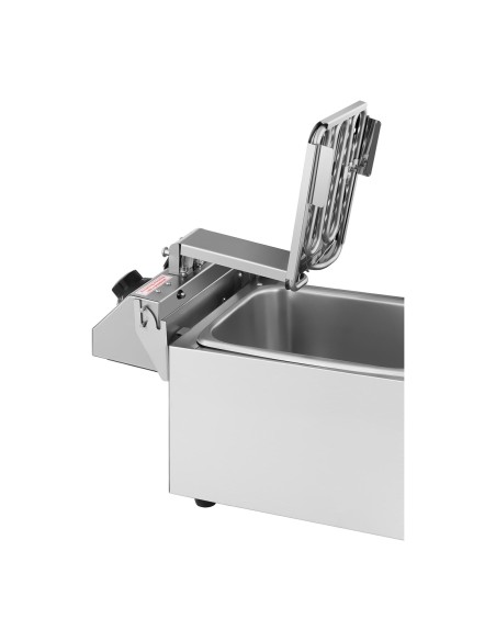 230V 3200W 8 L elektrinė gastronominė gruzdintuvė 230V 3200W 8 L elektrinė gastronominė gruzdintuvė